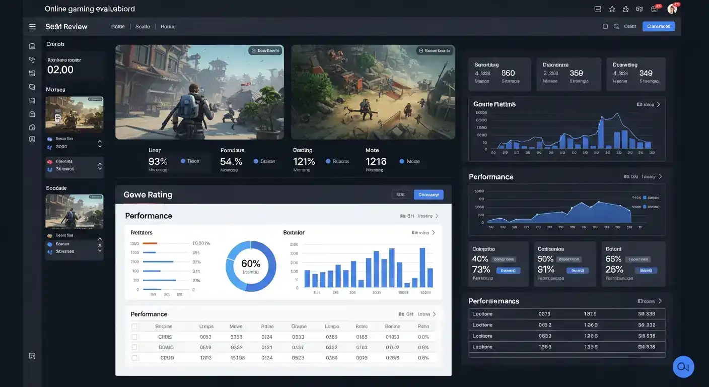 Online Game Evaluations & Ratings